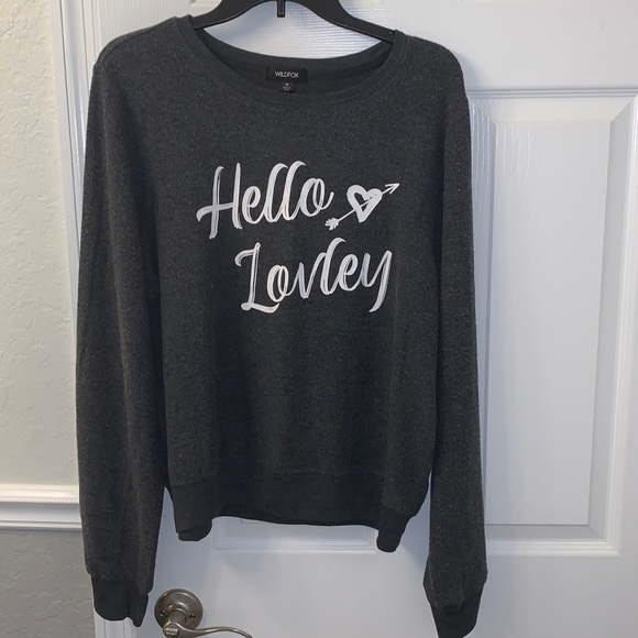 ✅✅WildFox Baggy Beach sweatshirt in clean black - Picture 3 of 7